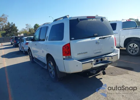 2007 Nissan Armada Se z USA, uszkodzony, nr VIN 5N1AA08A37N702790